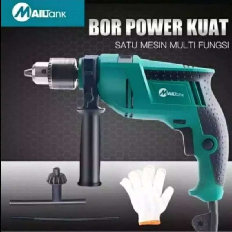 Promo MAILTANK SH09 Bor Listrik Tangan Impact Beton Reversible