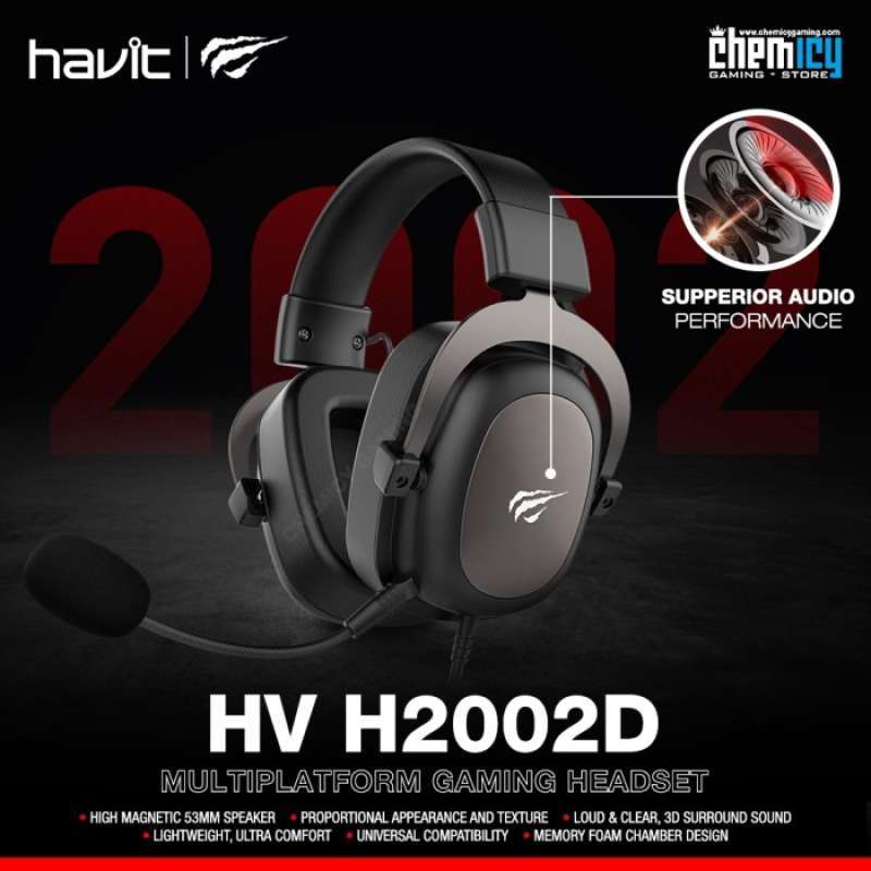 Gamenote HV H2002D Multiplatform Gaming Headset