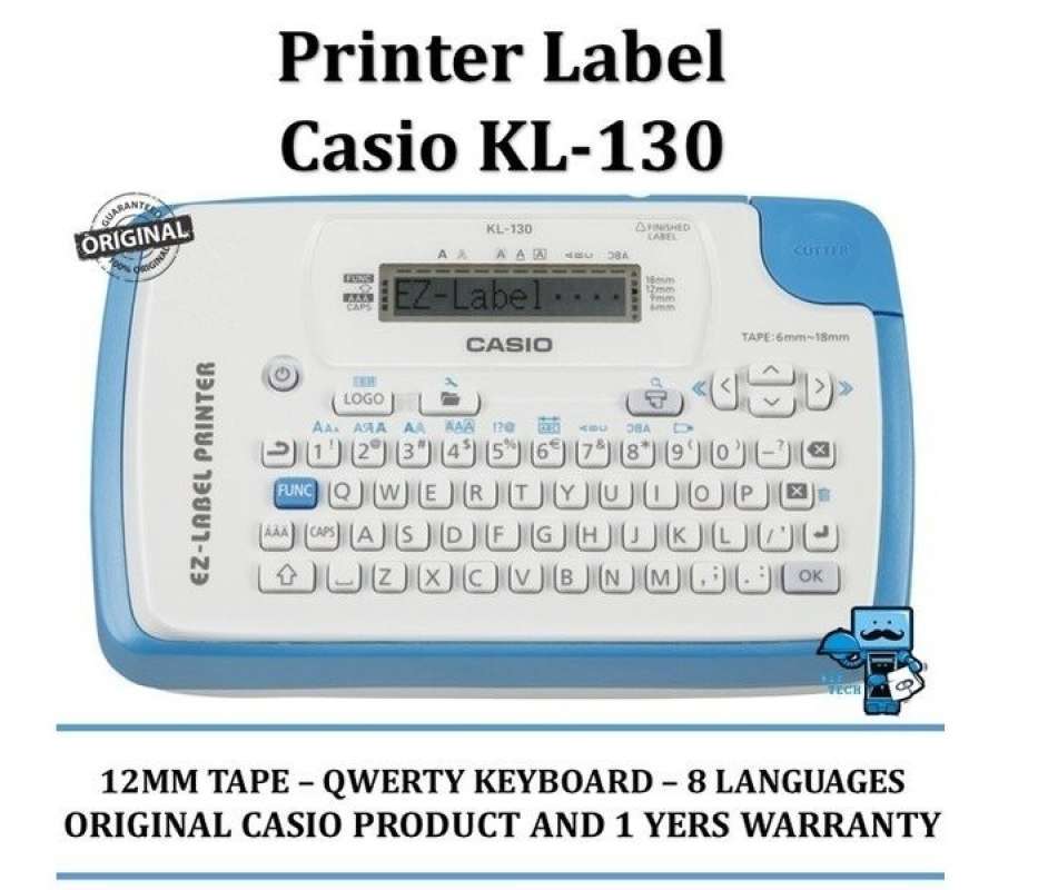 Casio kl 130 label printer online