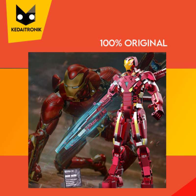Promo Iron Man Mk50 Led Bricks Block Mainan Marvel Ironman LEGO