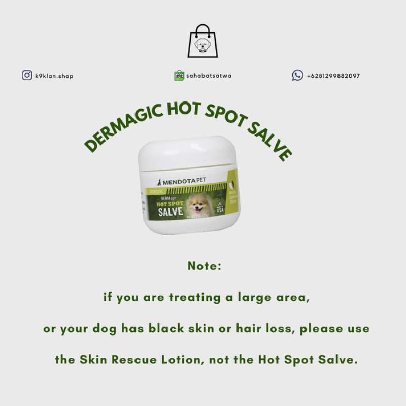 Hot outlet spot salve