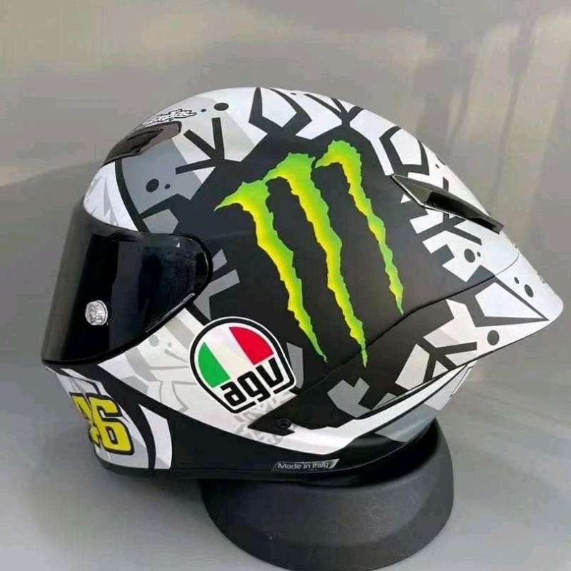 Promo Helm Full Face Helm 4gv Pista Joan Mir/ Helm Full Face