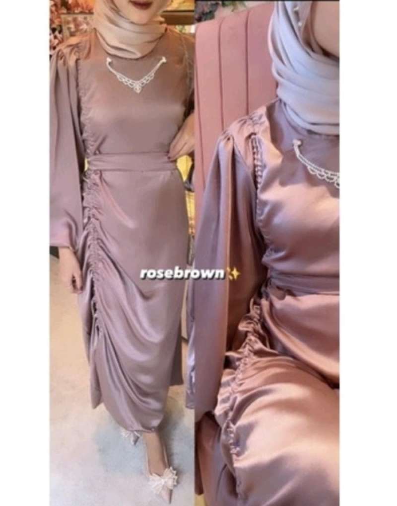 Model baju top dress simple