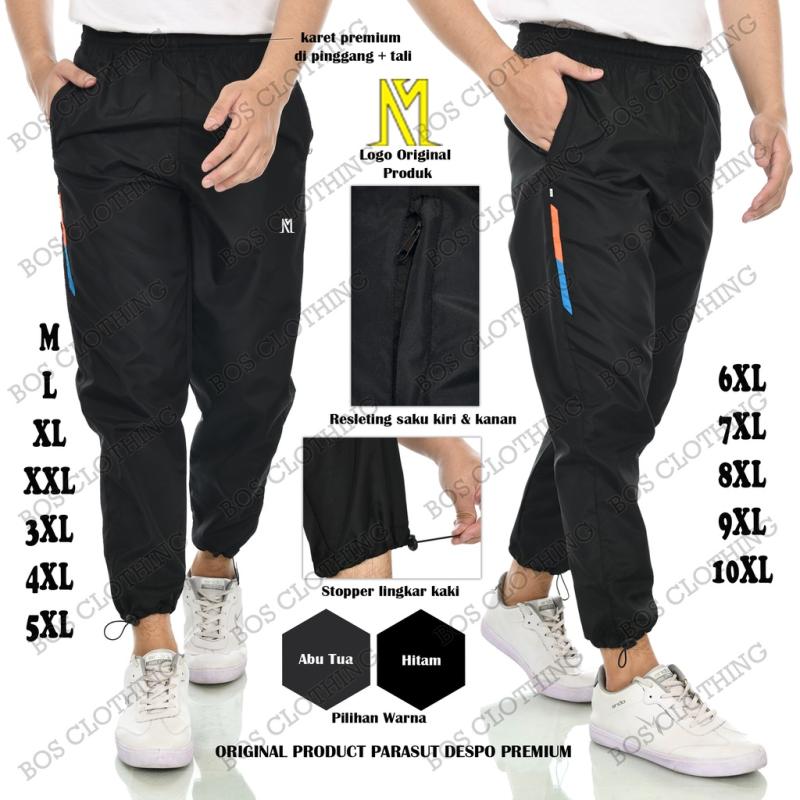 Jual Celana Training Olah Raga Parasut Premium Celana Jogger Olah Raga Panjang standar Jumbo Dan Super Jumbo 9xl Hitam Di Seller Armisth Tanimulya Kab. Bandung Barat Blibli