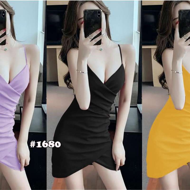 Jual 1680 Dress Sexy Dress Korea Gaun Pesta Sexy Baju Pesta Sexy