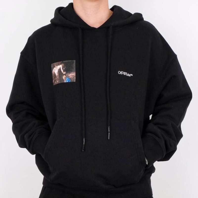 Off white caravaggio angel hoodie shop
