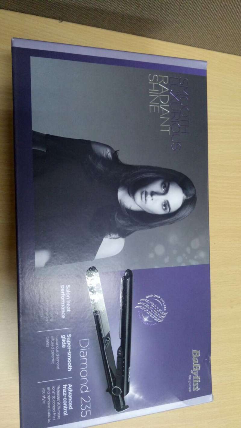 Babyliss Radiance Diamond Straightener Catokan Babyliss