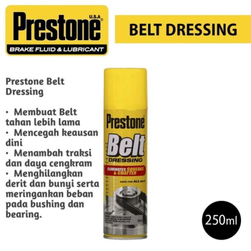 Fan belt clearance dressing
