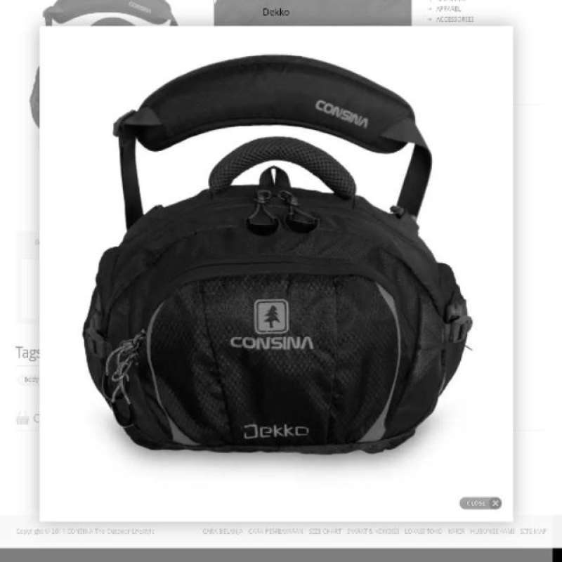 Consina sling bag top