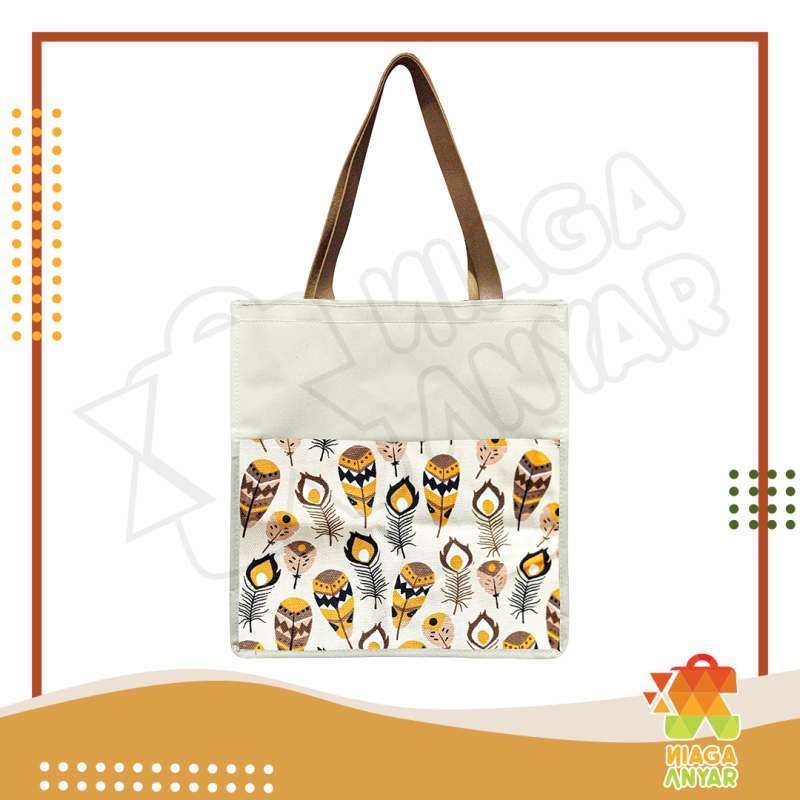 Tas kanvas top tote bag
