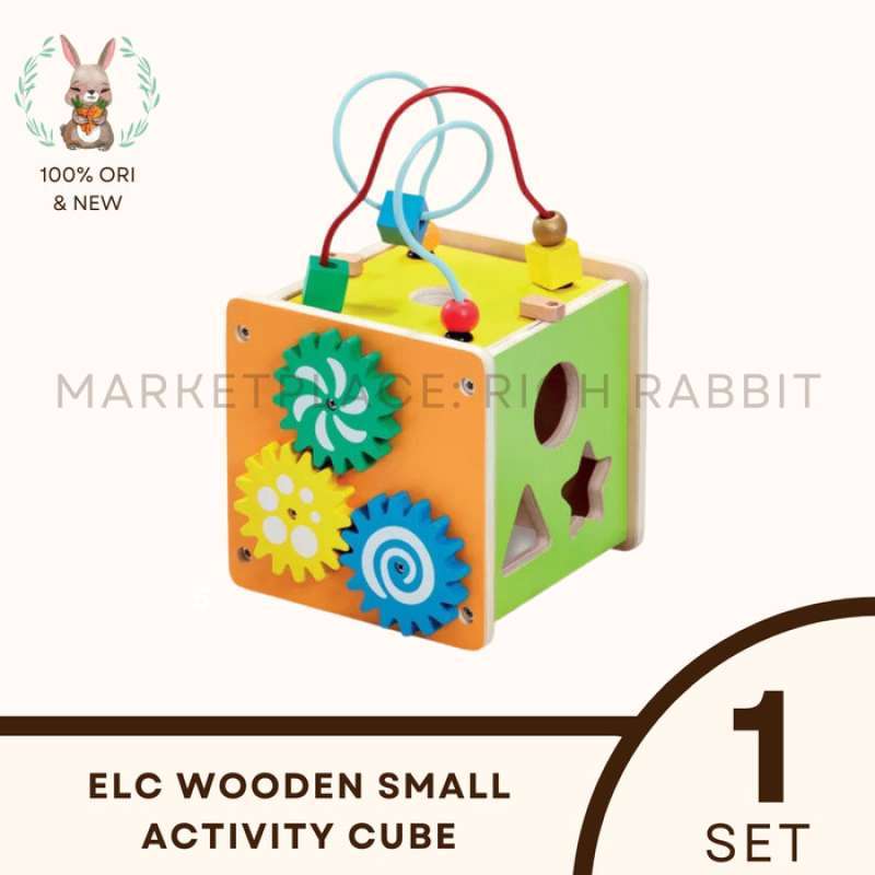 Jual Gratis Ongkir Elc Mini Wooden Activity Cube Mainan Anak Early Learning Centre Di Seller Sakira Shop Serua Kota Depok Blibli