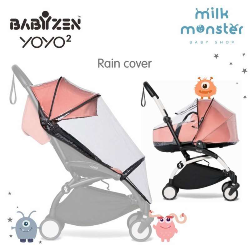Babyzen Yoyo Rain Cover 0+ Newborn Pack/Kanopi Stroller Bayi Dan Anak