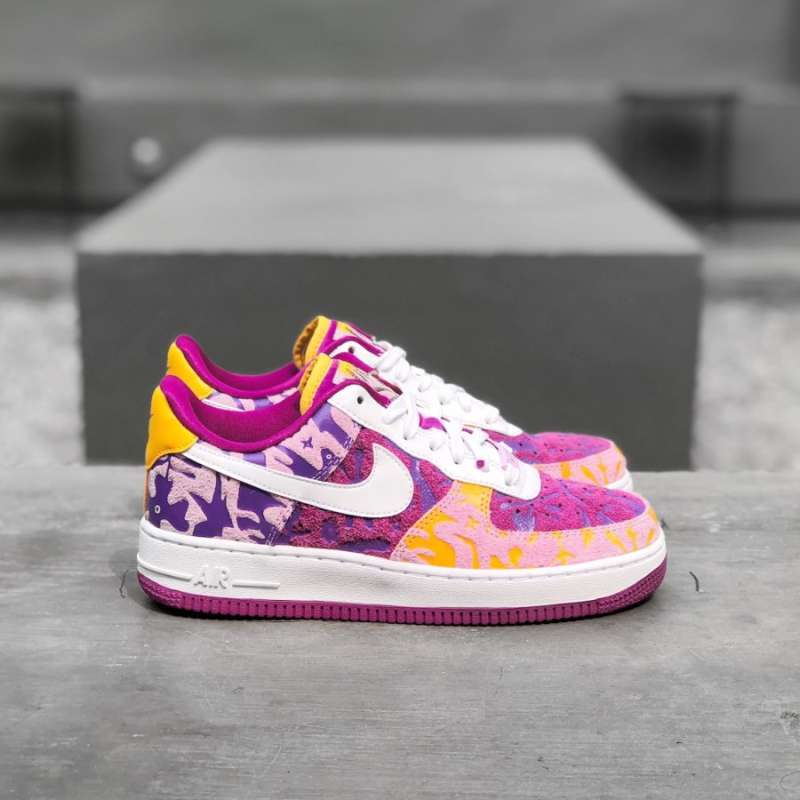 Nike Air Force 1 Red Plum 100 Authentic