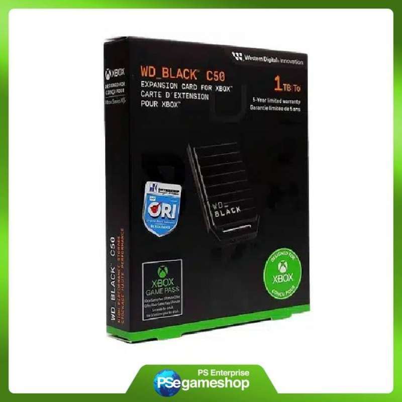 C50 Xbox Ssd Expansion WD Black C50 1TB Expansion Card For Xbox