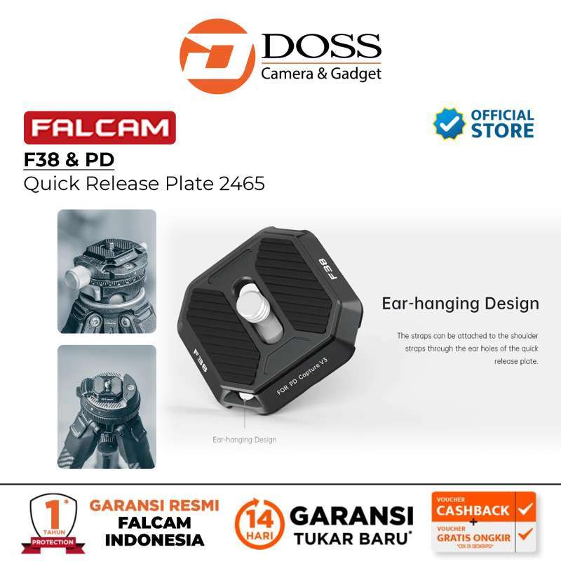 Promo Falcam F38 And Peak Design Compatible Quick Release Plate