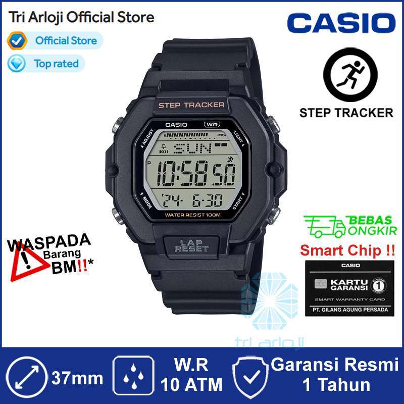 Promo CASIO LWS 2200H 1AVDF Jam Tangan Wanita Digital Step Tracker
