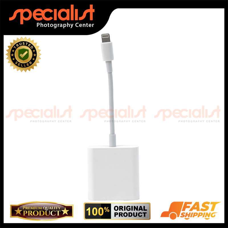Kabel OTG Lightning To USB Camera Adapter Converter For Iphone Ipad