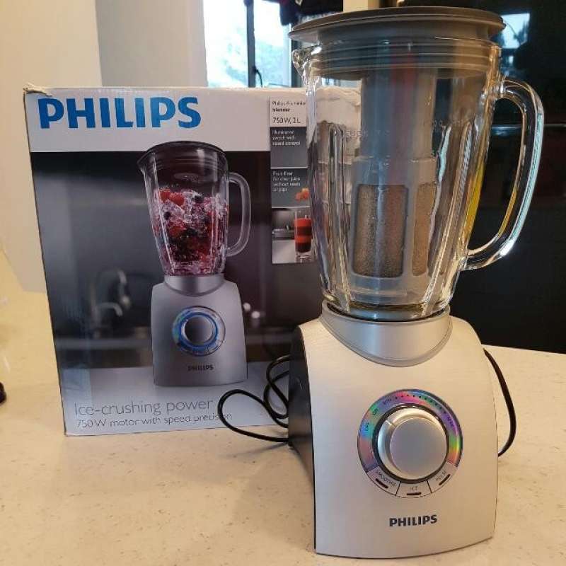 CUCI GUDANG Blender Philips Besar HR2094 Silver