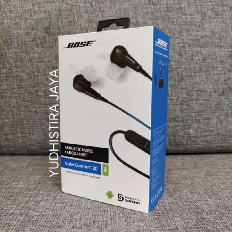 Jual Bose QuietComfort QC20 Headset Gaming In Ear Deep Bass Noise