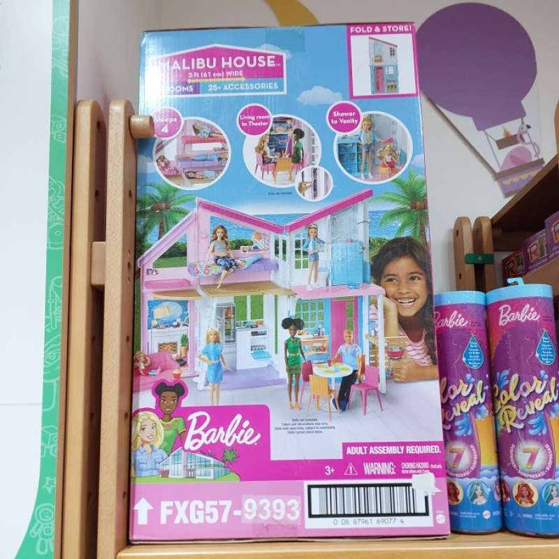 Barbie estate malibu house playset on sale