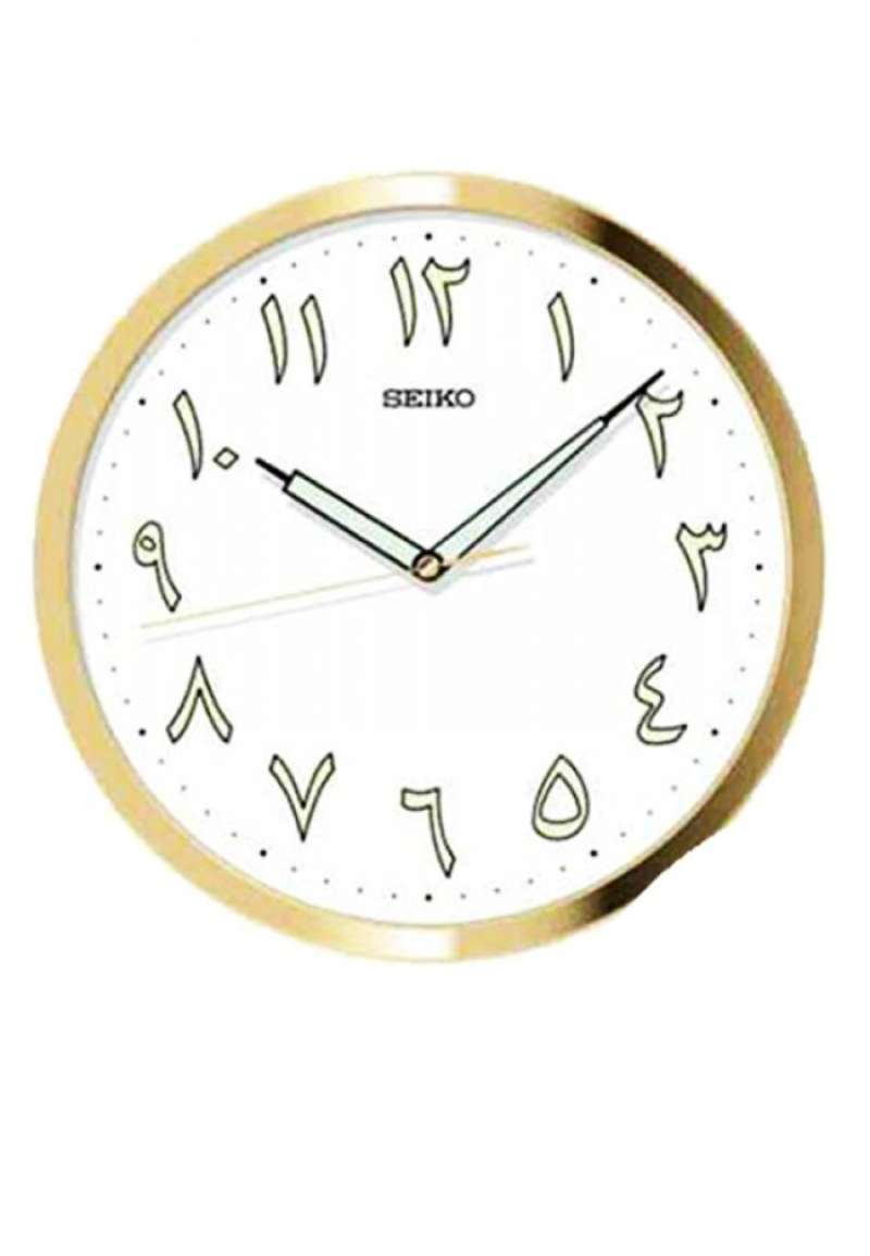 Jam dinding seiko glow in the dark cheap
