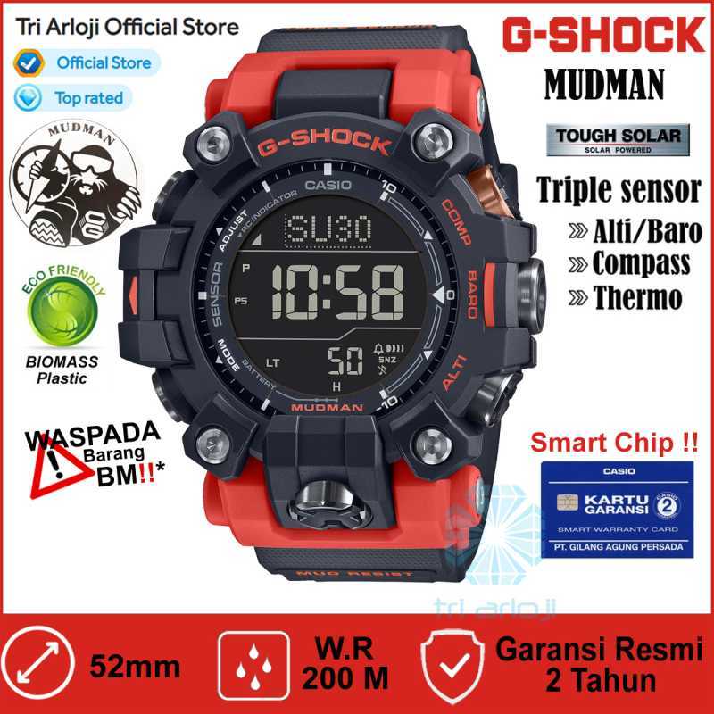 Jual Tali Jam Casio Gshock Mudman G9000 Terbaik Februari 2024