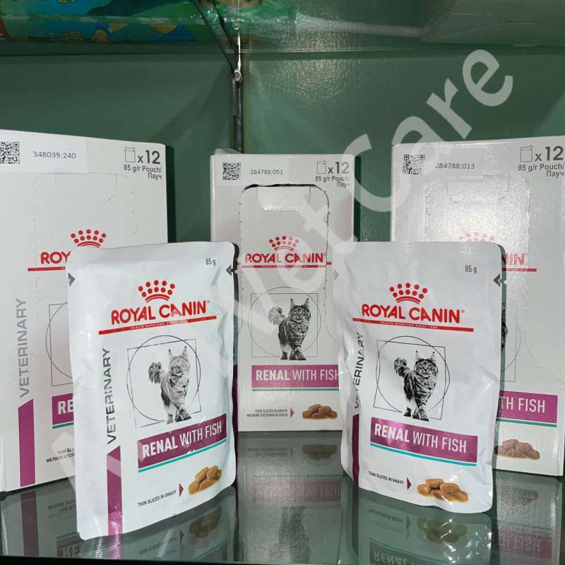 Jual Royal Canin Renal Pouch Sachet Cat 85 Gr Makanan Kucing di