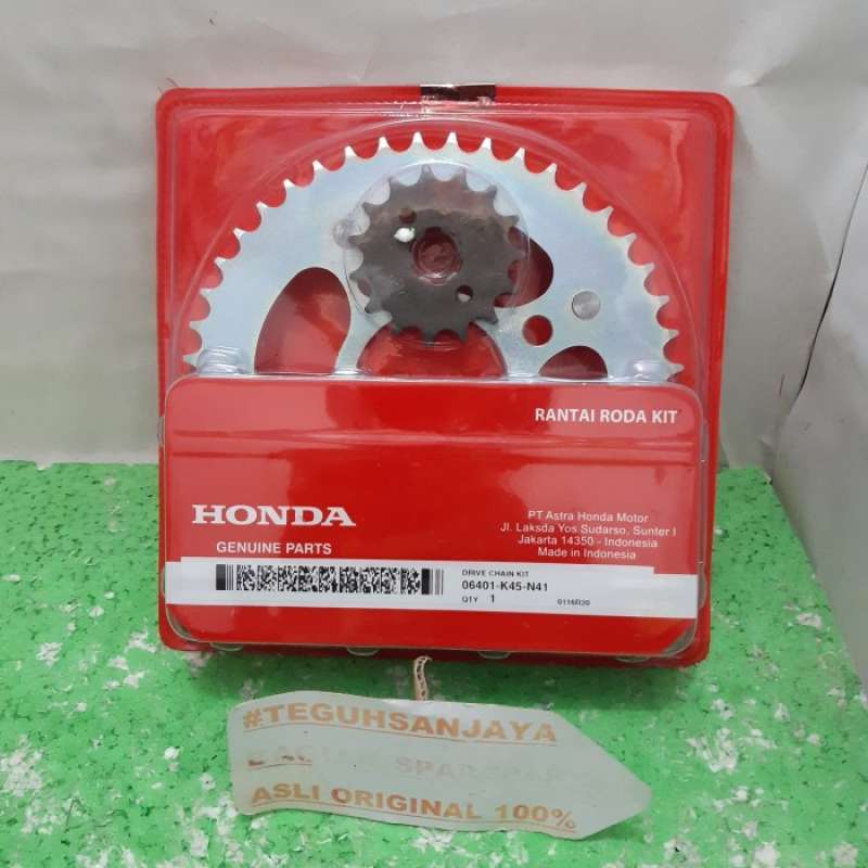 Promo Gir Set Gear Set 06401 k45 n41 New Cbr150r Cbr 150r Led Asli Honda Diskon 5 Di Seller Sandal Denill Shop Jatiwangi Kab. Bekasi Blibli