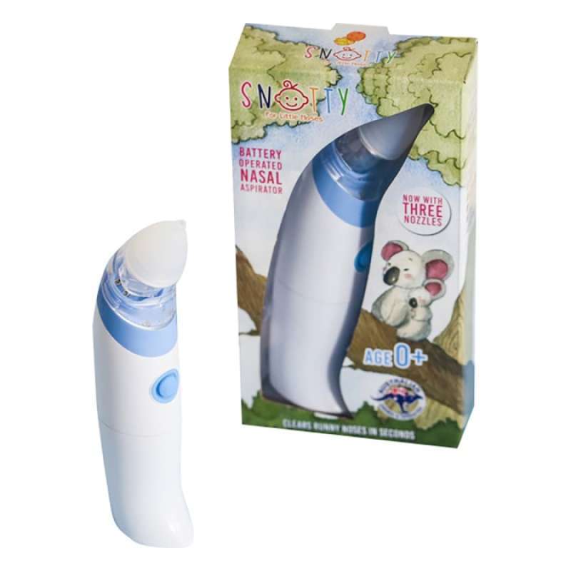 Snotty three battery operated nasal aspirator discount