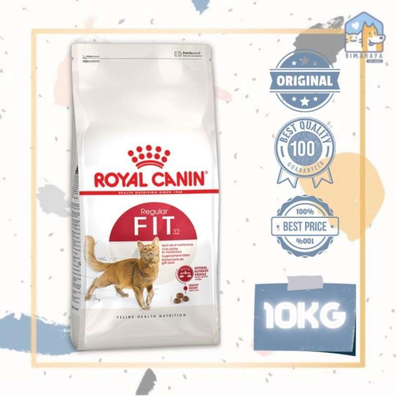 Jual Royal Canin Fit 32 10kg Fresack khusus Ekspedisi Di Seller Virgo Storee Meruya Selatan udik Kota Jakarta Barat Blibli