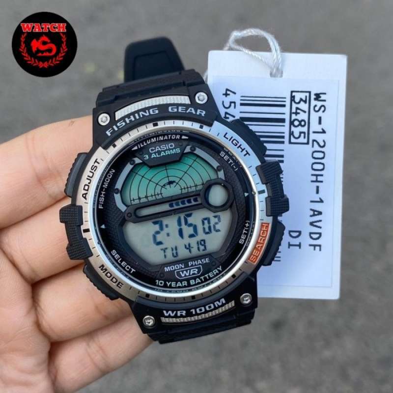 Harga jam casio fishing gear illuminator online
