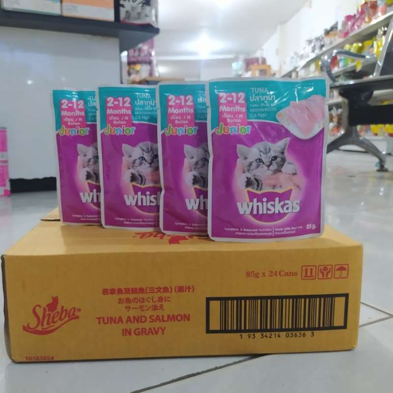 Whiskas junior tuna online sachet