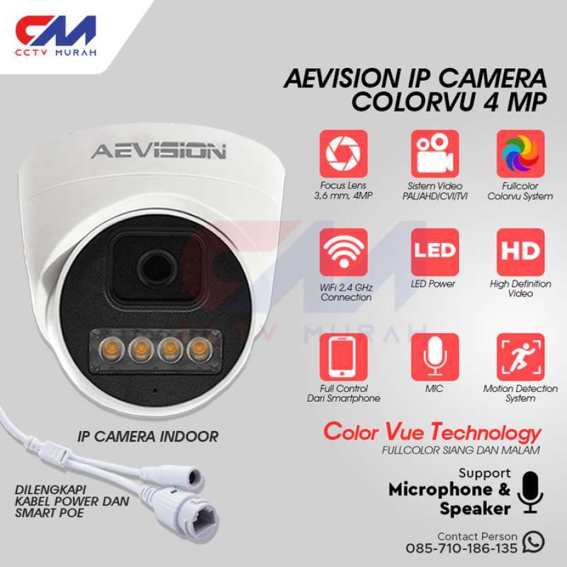 Cctv dengan speaker best sale