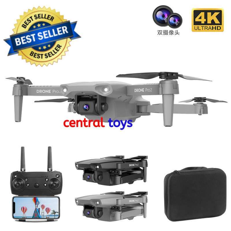 Jual rc drone E99 pro 2 clone DJI MAVIC wifi dual camera 4K