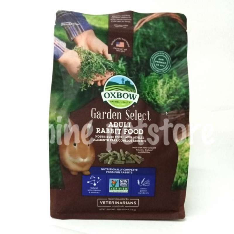 Promo Oxbow Garden Select Adult Rabbit Food 1 8kg Makanan Kelinci
