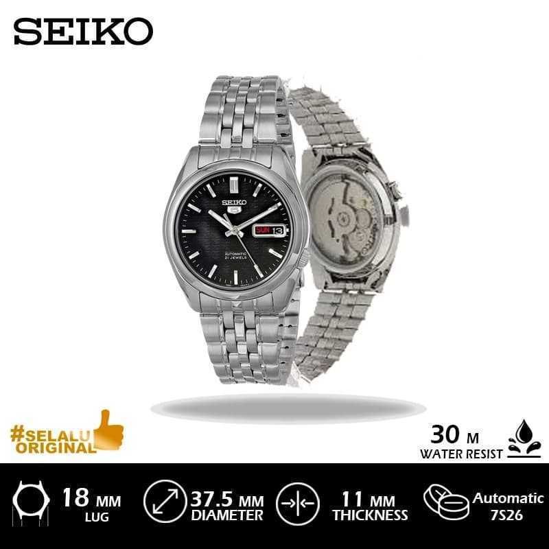 Promo Promo Terbatas Jam Tangan Pria Seiko 5 Snk361K1 Snk361