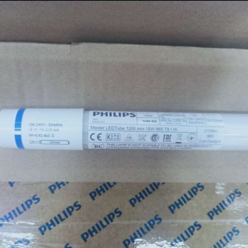PHILIPS MAS LED tube 18W 2100 Lm 865 T8 Tube light