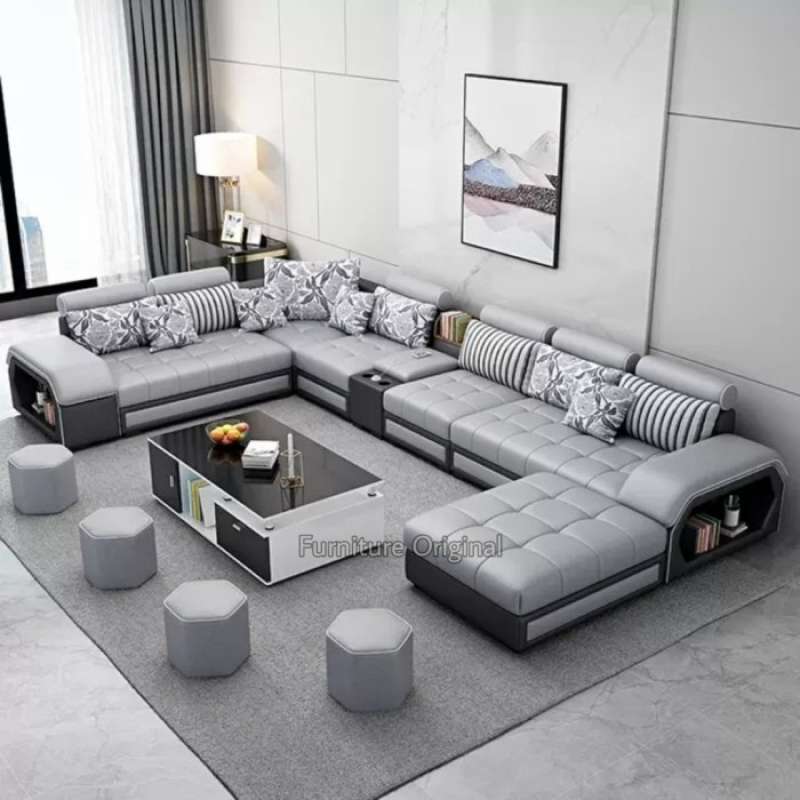Sofa sales warna grey
