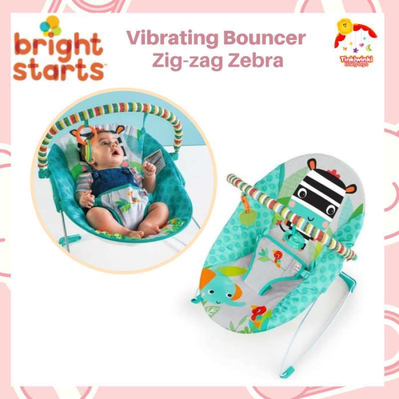 Bright starts zig zag zebra bouncer sales