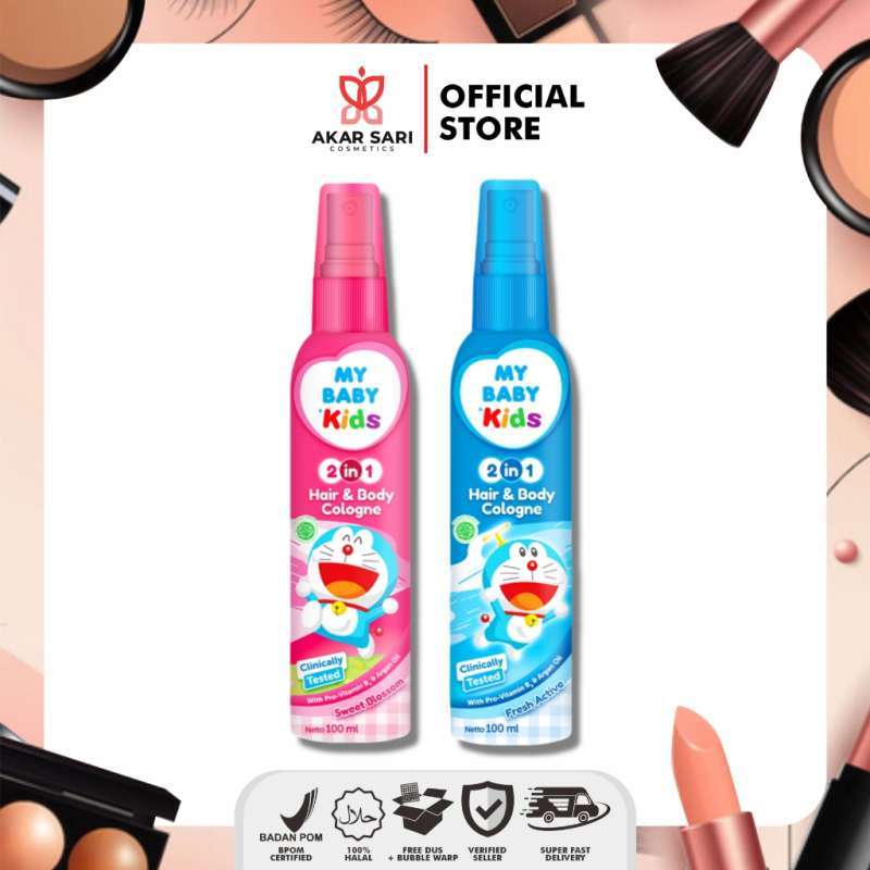 Jual MY BABY KIDS 2 IN 1 HAIR BODY COLOGNE Parfum Minyak Wangi