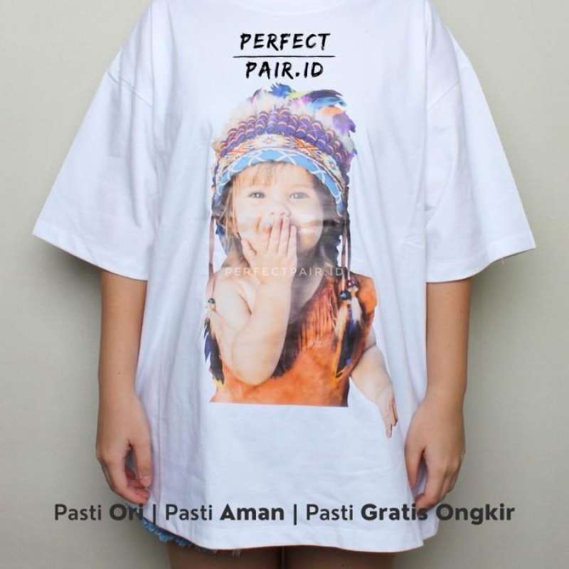 Jual Adlv Acme De La Vie Baby Face Indian Boy White Tee 100