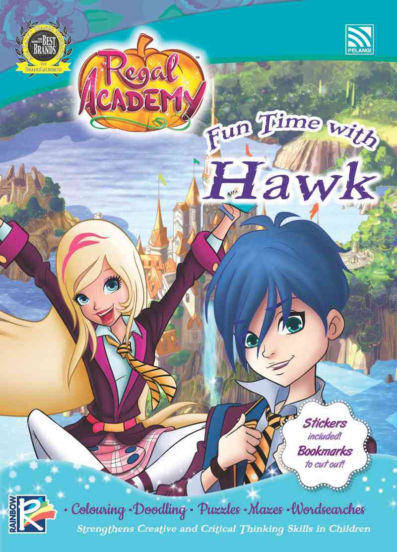 REGAL ACADEMY (WITH STICKERS) - FUN TIME WITH HAWK