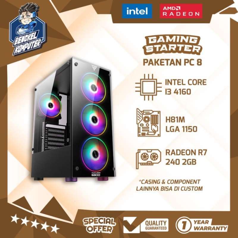 I3 4160 rx 570 top