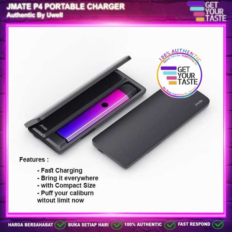 Jual Jmate P4 Portable Charger Caliburn Authentic By Uwell Di Seller  Getyourtaste - Pejagalan, Kota Jakarta Utara | Blibli