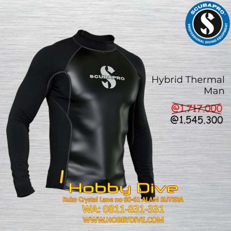 Scubapro hybrid discount thermal top