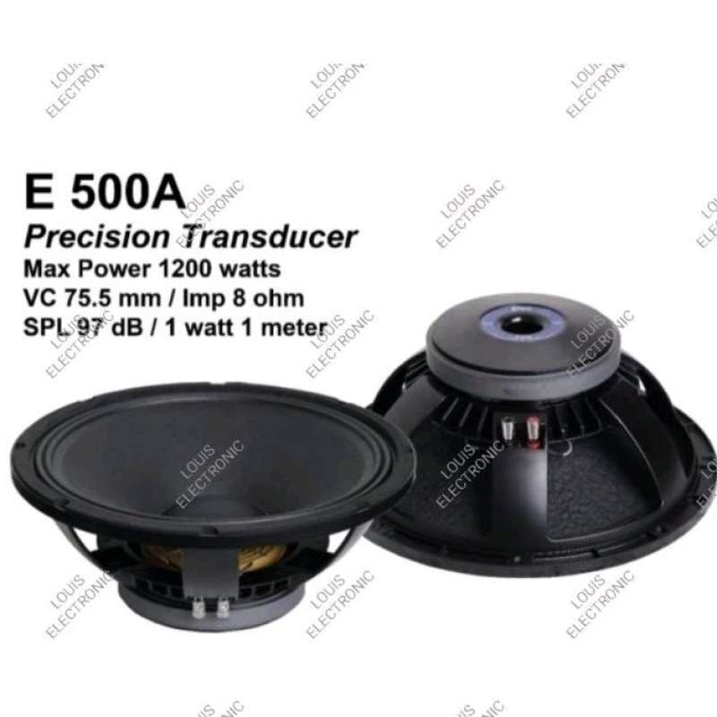 Jual Speaker Komponen Enigma E 500A E500A E500 A 15 Inch 1200 Watt