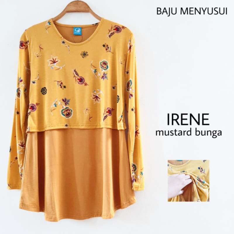 Promo MAMIGAYA Nursing Wear IRENE Baju Menyusui Atasan