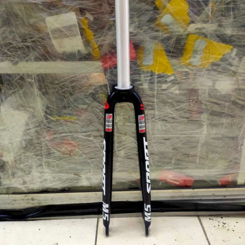 Promo Terlaris Fork Rigid M5 Spor Disc Brake Alloy 7005 Promo