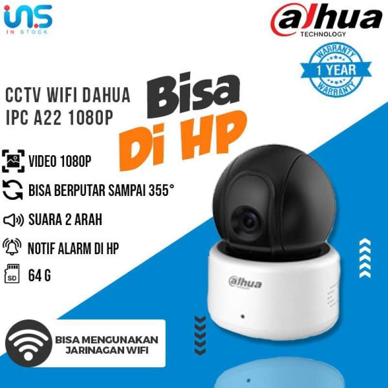 Jual Terlaris Kamera Cctv Dahua Ipc A22 1080P Bisa Menggunakan