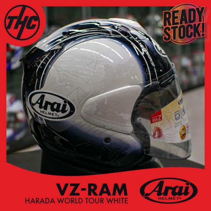 Arai harada hot sale tour white